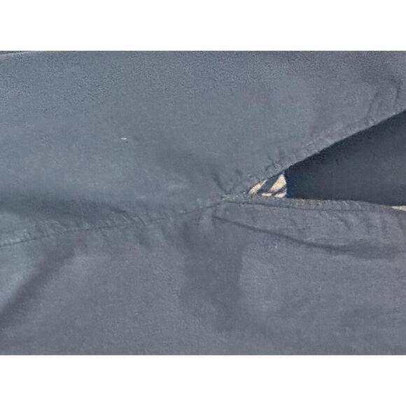 Billy Reid black minimalist lagenlook cotton popover midi shirt dress Size XS - Picture 8 of 9